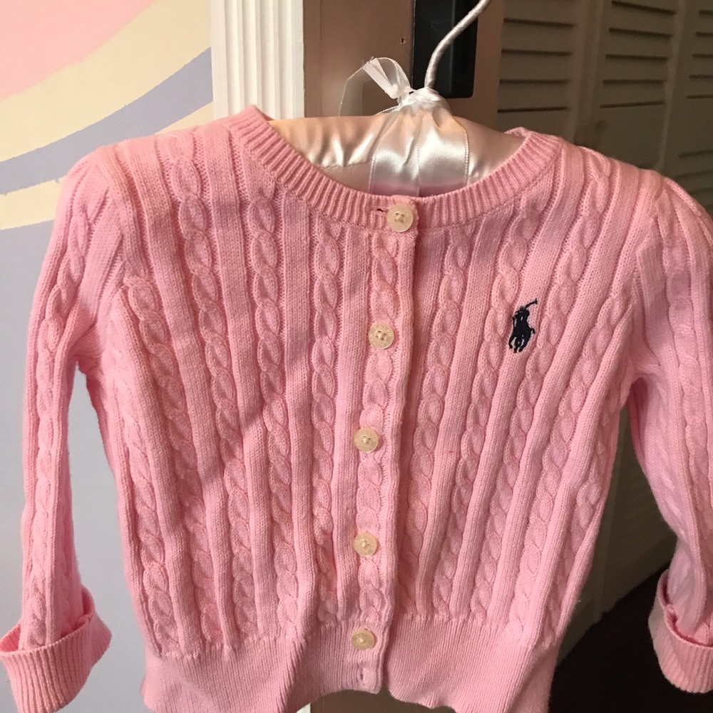 Ralph Lauren cardigan.